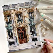 Vivid Colors In Architectural Drawings In 2021 Architecture Drawing Architecture Drawing Presentation Interior Architecture Drawing