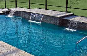 Cascade Waterfall Pool Photos Blue Haven Swimming Pool Fountains Pool Photos Pool Waterfall