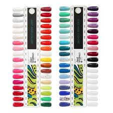 Cnd Creative Play Color Nail Tip Chart Limited Edition