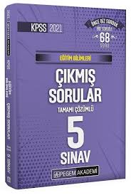 Ösym, her geçen yıl kpss sorularını farklılaştırmak ve eleme yöntemini güncellemek adına soru yapılarını değiştiriyor. Pegem Akademi 2021 Kpss Egitim Bilimleri Tamami Cozumlu Cikmis Sorular Son 5 Sinav Kitapcenter Com