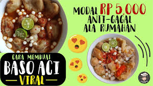 Produknya dimasukkan ke plastik dan ditutup rapat, lalu divakum untuk mengisap semua udara yang. Modal Rp 5 Ribu Bikin Baso Aci Kekinian Anti Gagal Ala Rumahan Resep Baso Aci Mudah Youtube