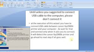 Windows how to download printer driver ? How To Install Canon Lbp2900b Printer Driver Tutorial Step By Step Youtube