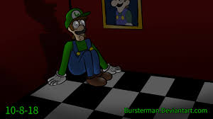 Scared Luigi By Bursterman On Deviantart I looooove luigi's mansion 2.