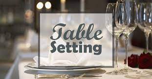 Check spelling or type a new query. Table Setting The Easy Guide To Elegance