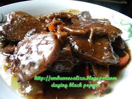 Pada yang dah pro memasak harap jangan gelak dengan segala resepi yang cik tom share. Resepi Daging Masak Black Pepper Berkuah