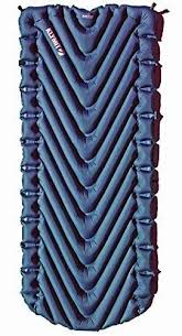 Klymit Static V Luxe Sleeping Pad For Camping Hiking And Backpacking Includes Air Mattress Stuff Sack And Patch Kit Midnight Blue All4hiking Com Sleeping Pads Camping Sleeping Pad Thermal Comfort