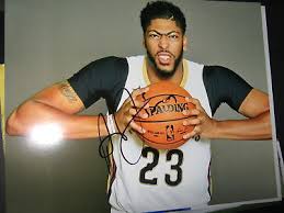 ANTHONY DAVIS AD THE BROW SIGNED 8X10 PHOTO PELICANS STAR KENTUCKY WILDCAT  STAR
