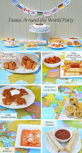 Check out some easy ideas to set up a wonderful evening. Tastes Around The World Party Sprinkle Some Fun Around The World Food World Party Around The World Theme