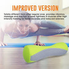 Many of the postures in yoga gently strengthen the muscles in the back, as well as the abdominal muscles. Electric Massage Foam Roller Yoga Balance Exercises Muscle Health Massages Pilates Therapy W Built In Kneading Massager Gym Tool Kneading Massage Electric Massagerhealth Massager Aliexpress