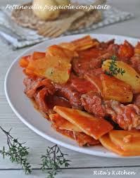 Maybe you would like to learn more about one of these? Fettine Alla Pizzaiola Con Patate Rita S Kitchen