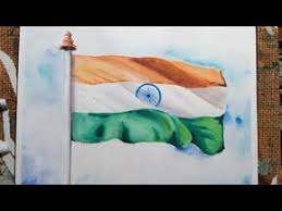 Indian National Flag Painting Happy Independent Day 2018 Flag Drawing Independence Day Drawing Indian Flag Colors
