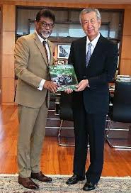 Xavier jayakumar menghadiri mesyuarat agung tahunan cabang kapar yang diadakan pada 13 september 2015 jam 10 pagi di kapar. Meeting By Ambassador Miyagawa With Yb Xavier Jayakumar Minister Of Water Land And Natural Resources Embassy Of Japan In Malaysia