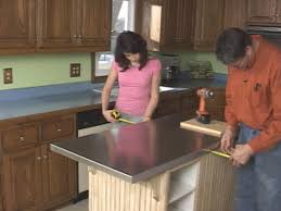 how to build a custom kitchen island