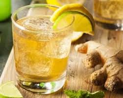 The Glace Citron Et Gingembre The Au Gingembre Gingembre Citron Recettes De Boissons