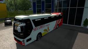 Euro Truck Simulator 2 Lets Build Shyamoli Hyundai Universe Bus Ets 2 Hyundai Bus Bus Games