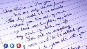 How To Write A Love Letter With Neat Handwriting Neat Cursive Handwriting In 2020 Neat Handwriting Writing A Love Letter Cursive Handwriting