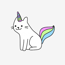 Gambar Ekor Pelangi Kucing Ekor Pelangi Comel Kucing Comel Clipart Kucing Kucing Berpose Tindakan Kucing Png Dan Vektor Untuk Muat Turun Percuma