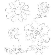 Download free flower templates printable and use any clip art,coloring,png graphics in your website, document or presentation. 8 Best Large Flower Stencils Printable Printablee Com