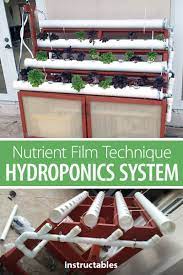 Nutrient is introduced at the high end. Diy Outdoor Nft Hydroponics System Nft Hydroponics Hydroponics Diy Hydroponics System