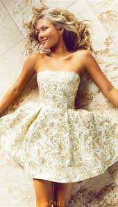 Rose gold short homecoming dress with sequins. Gold Prom Dresses Gold Homecoming Dresses 2021