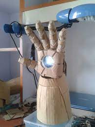 Iron man suit up part 1 cardboard. Iron Man And Other Brilliant Cardboard Sculptures By Kai Xiang Xhong Iron Man Suit Iron Man Cardboard Sculpture