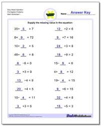 This can be done by multiplying the entire fraction by the least common isolate the variable we are solving for, this is generally done by dividing both sides of the equation. Pre Algebra Worksheets