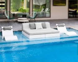 Double In Pool Chaise Lounge Pool Chaise Lounge Pool Patio Pool Furniture