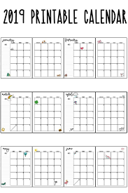 Télécharger 2019 year planner layout template stock et découvrir des templates similaires sur adobe stock. 2019 Printable Calendar Download This Free Printable Monthly And Yearly Calendar Printable Calendar Template Monthly Calendar Template Free Calendar Template