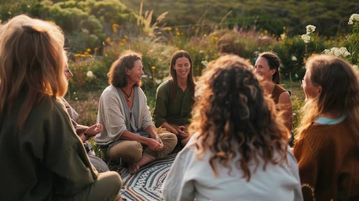 Retreat experiences group nature