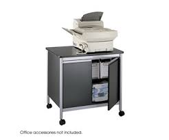 Safco muv three level adjustable printer stand (2 colors available). Scoot Desk Side Printer Stand Safco Products