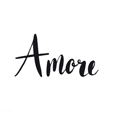 Amore Italian Typography Style Vector Free Image By Rawpixel Com Aum Vector Free Typography Stock Images Free