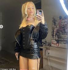 She rose to prominence after she made her print debut in the issue of teen vogue in 2014. Lottie Moss Is The Focus Of Attention For Her Sexy Leather Corsets And Miniskirts London News Time