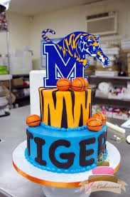 Professional cake decorators icing for home use. 704 Memphis Tigers Grooms Cake Jcakes