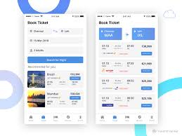 Flight Booking Ios Travel App App Design Ios Design