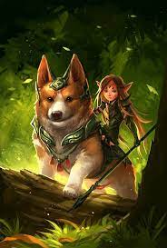 Corgi And Fairy By Sandara Character Art Corgi Corgi Art