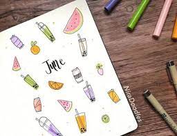 How to create a professional bullet journal? June Bullet Journal Ideas Archives Bullet Journals Ideas
