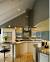 Half Vaulted Ceiling Kitchen