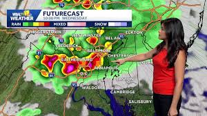 Several rounds of thunderstorms possible for Central Maryland