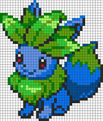 Coloriage pokemon sacha pikachu poussifeu arko go; 50 Idees De Dessins Pixel Art Pokemon A Colorier