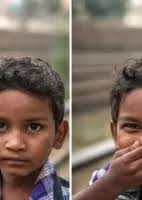 Fotógrafo registra a diferença que um sorriso faz com as pessoas