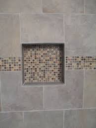 Built In Shower Niche For Shampoo Etc Red River Remodelers Shower Niche Diy Shelves Bathroom Shower Tile