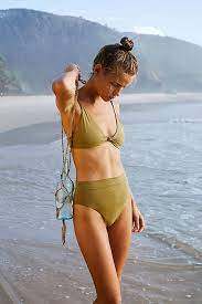 Signature High Waisted Bikini Bottoms In 2021 High Waisted Bikini Bottoms Bikini Swimsuits High Waisted Bikini