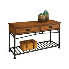 Home Styles Modern Craftsman Console Sofa Table Walmart Com Entryway Console Table Home Decor Styles Craftsman Decor