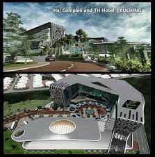 Kompleks tabung haji hotel, kuching, sarawak, malaysia. Hajj Complex Th Hotel Kuchingborneo