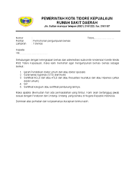 Semua isi dari surat pernyataan tersebut harus bisa dipertanggung jawabkan tanpa terkecuali, agar bisa memperoleh kepercayaan dari pihak ketiga. Surat Permohonan Melengkapi Berkas