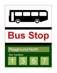 Bus Stop Role Play Sign Free Eyfs Ks1 Resources For Teachers Role Play Areas Bus Stop Sign Communication And Language Activities