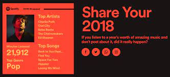 Spotify wrapped will even determine users' top genre of music and the first song they listened to in 2018. Spotify Wrapped Years Review 2018 Time And Update