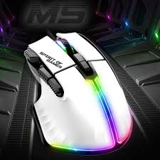 Souris Gaming Spirit of Gamer PRO M5 RGB -Blanc -S-PM5RGBWT