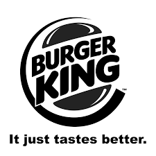 Restaurants near black and white burger. Burger King Logo Black And White 2 Brands Logos
