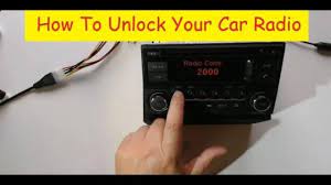 You should have received your code when you purchased your vehicle. Enter Your Pin Code How To Unlock Your Car Stereo Youtube